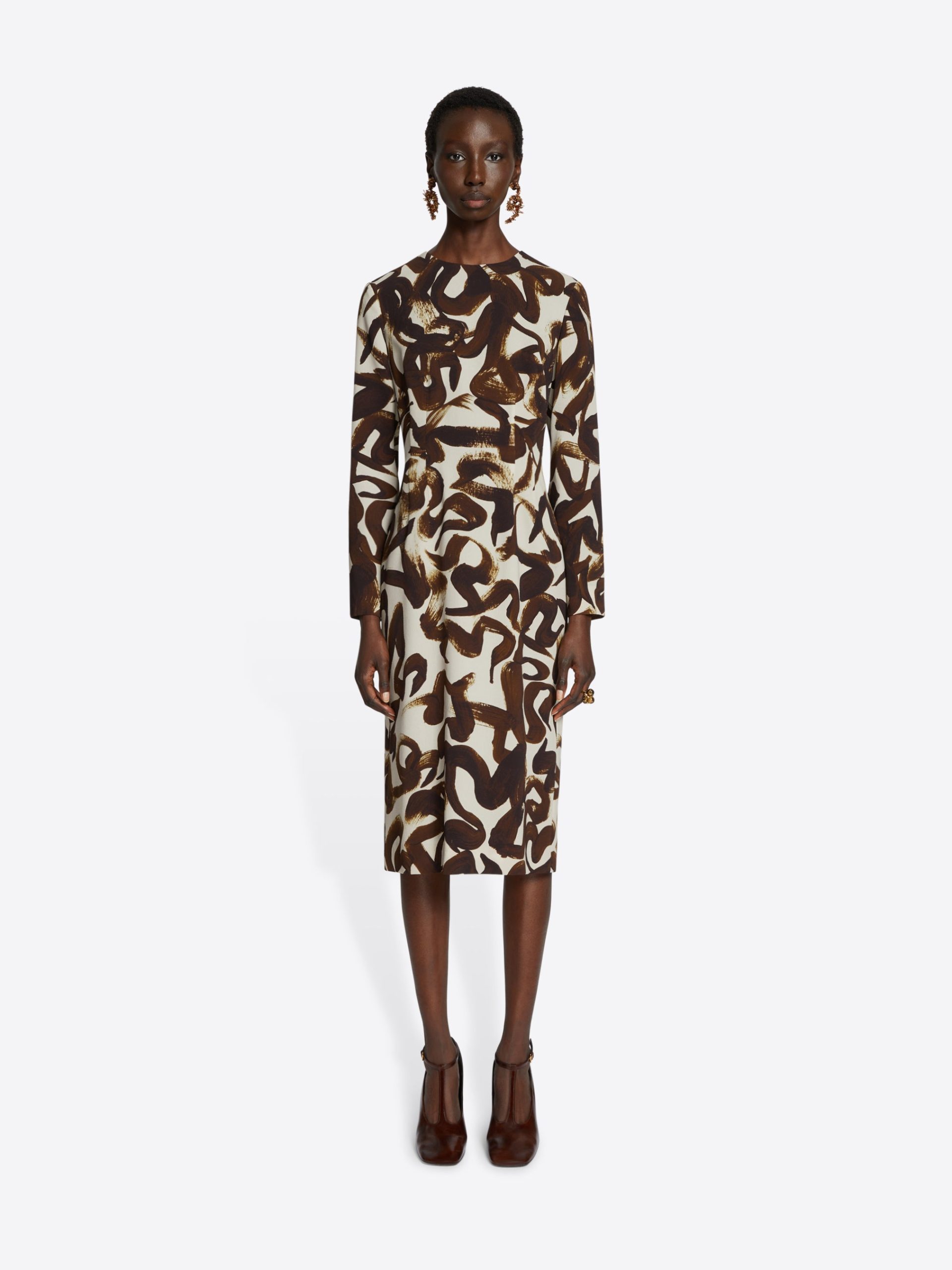 Dries-Van-Noten-Printed-shift-