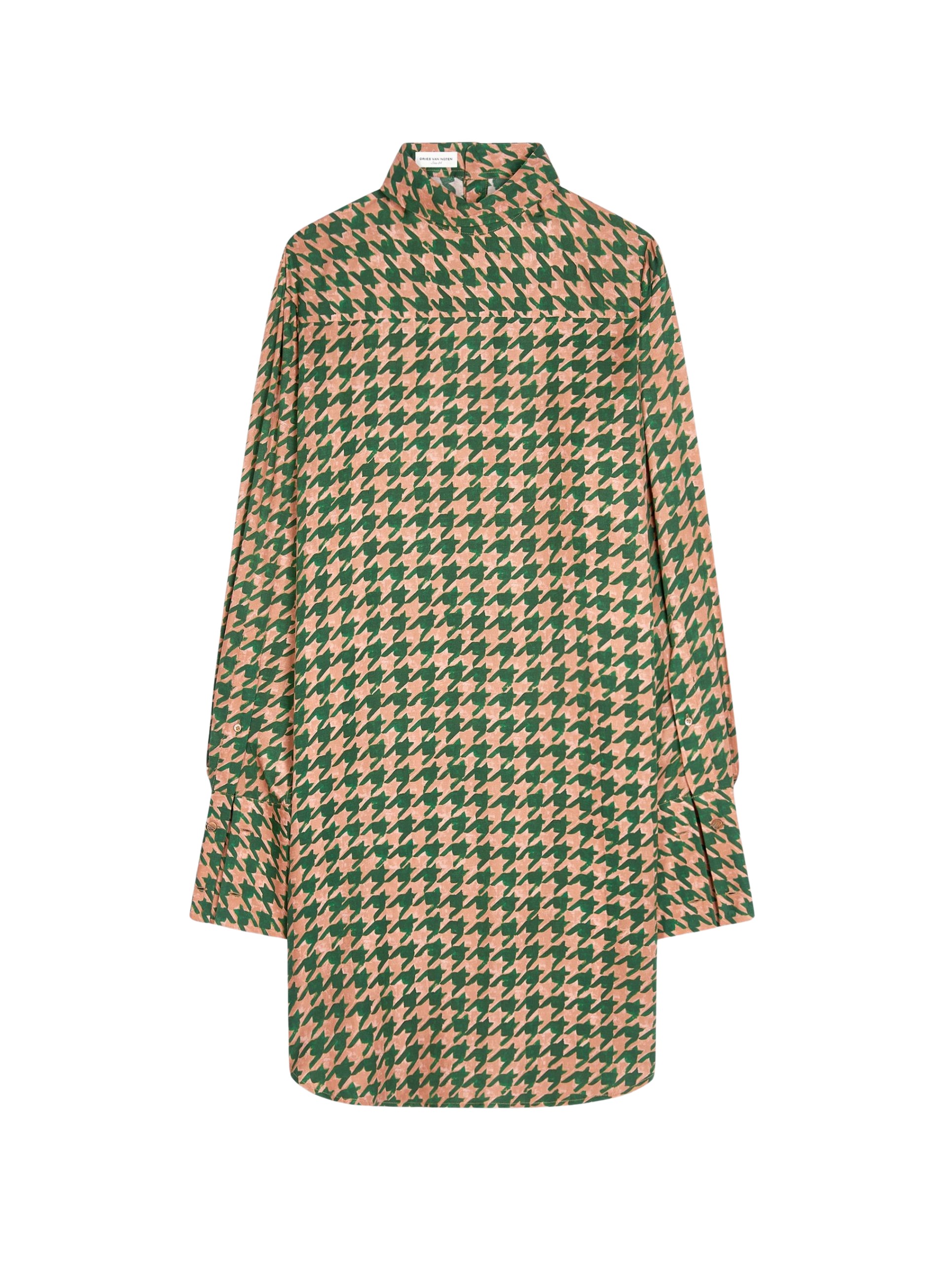 Dries Van Noten Printed shirt dress