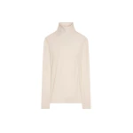 Sheer turtleneck tee