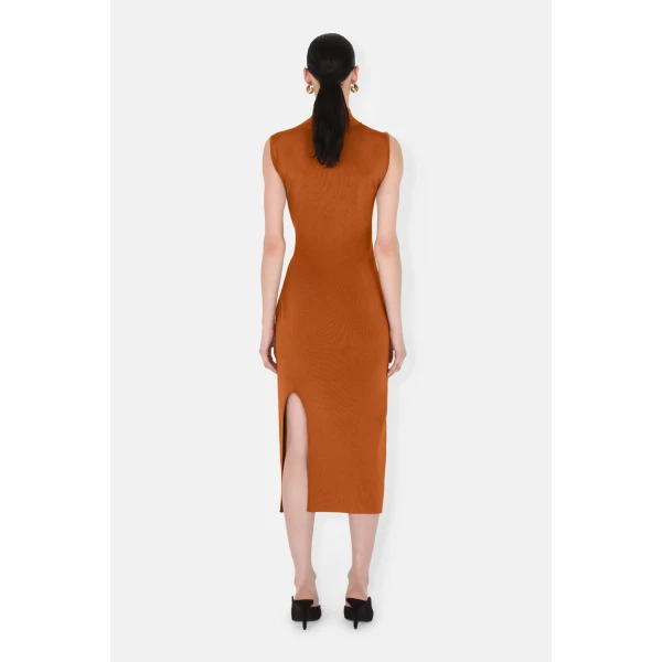 Malenko Day Dress - Brandy