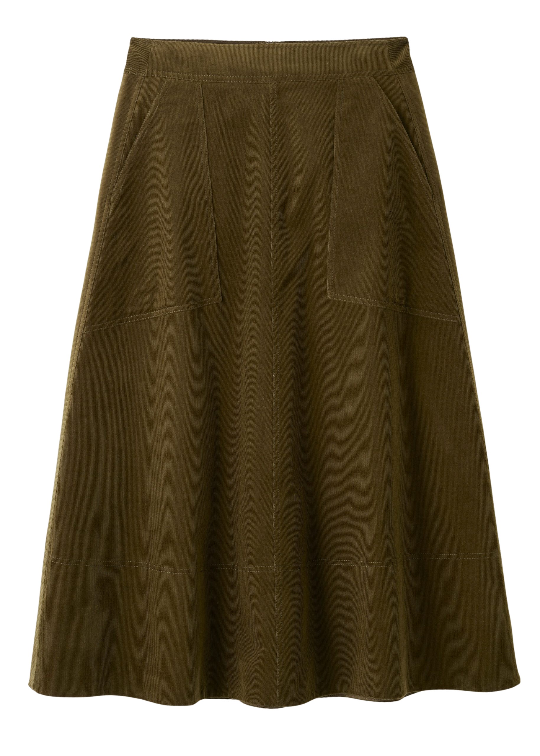 Me and Em Soft Cord Midi Skirt