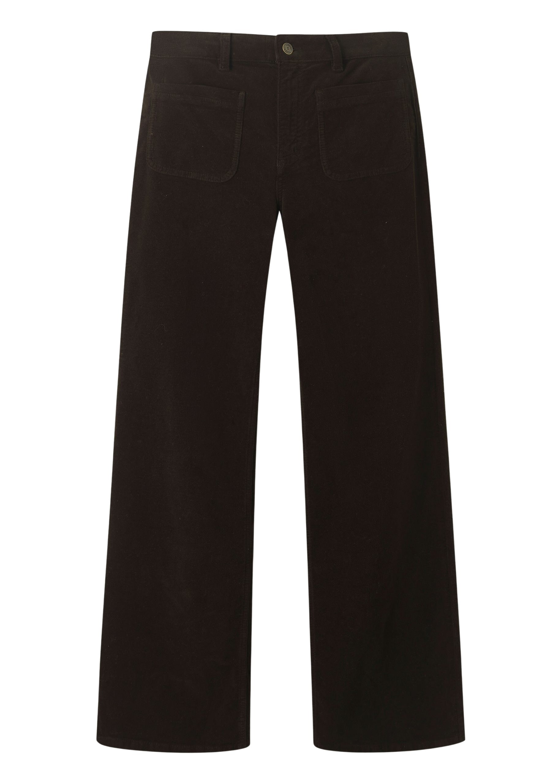 Me and Em Stretch Velvet Subtle Flare Pant