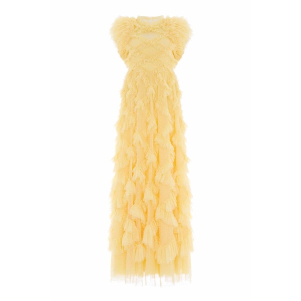 Needle and thread Genevieve Ruffle yellow Gown