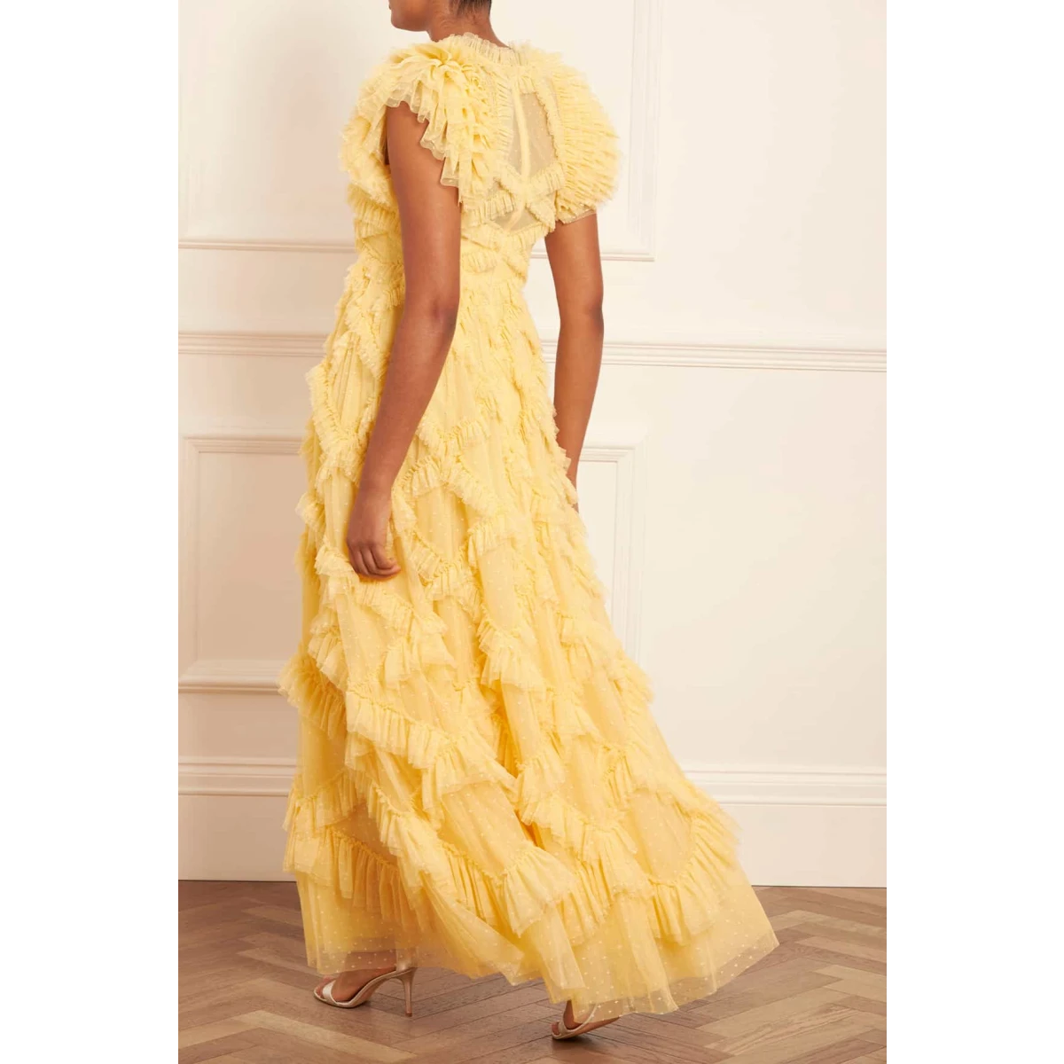 Needle and thread Genevieve Ruffle yellow Gown