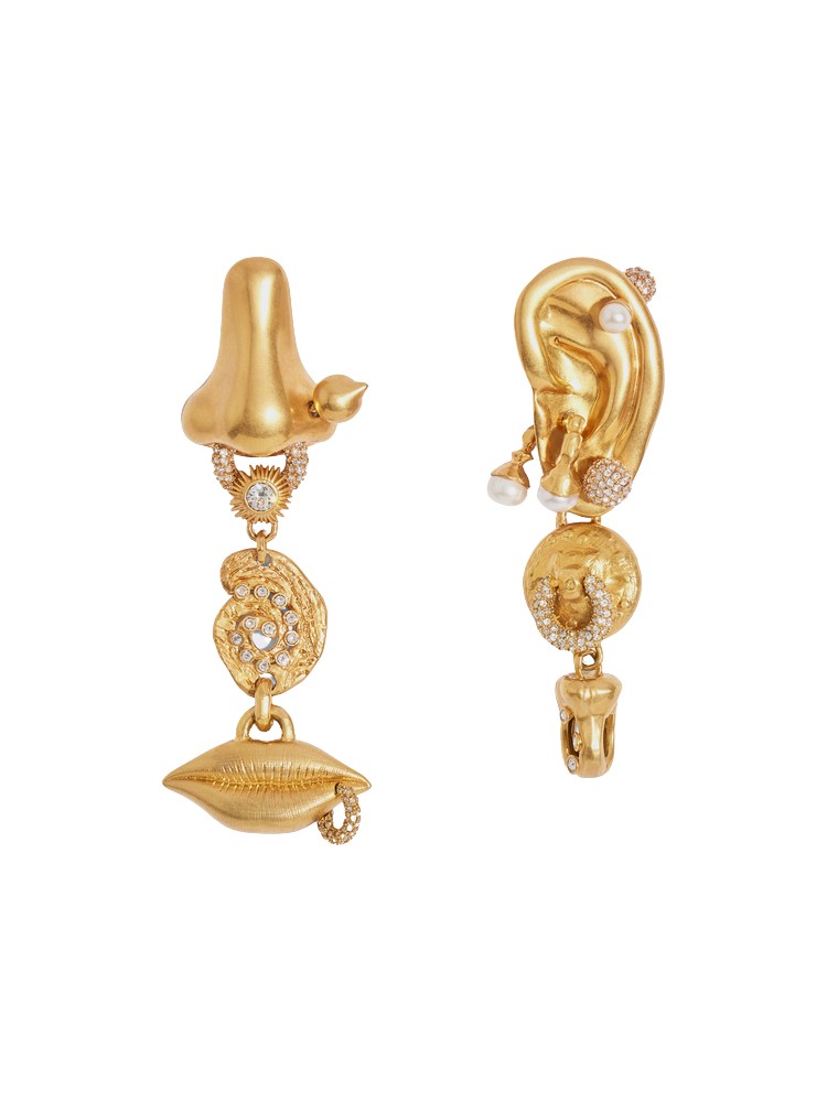 Schiaparelli Earrings | Haute Couture Designer | Coveti