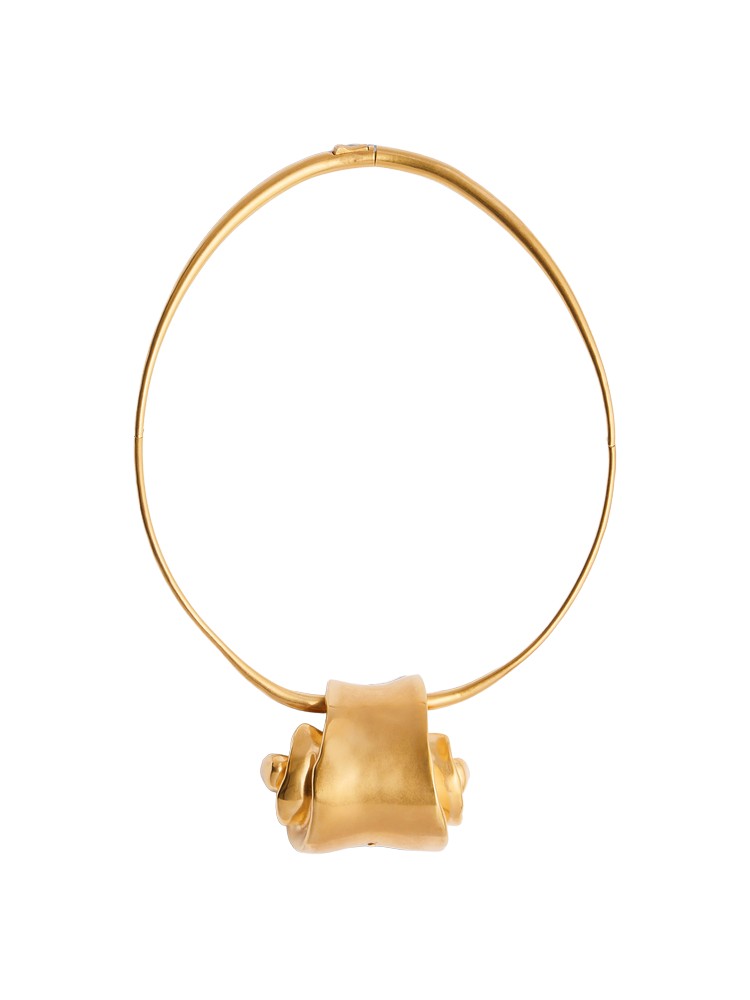 Schiaparelli Violin Wire Necklace