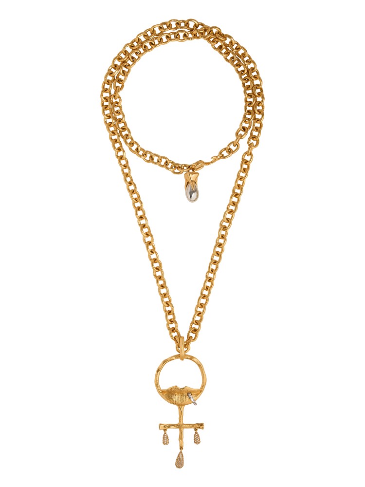 Schiaparelli Woman Chain Necklace
