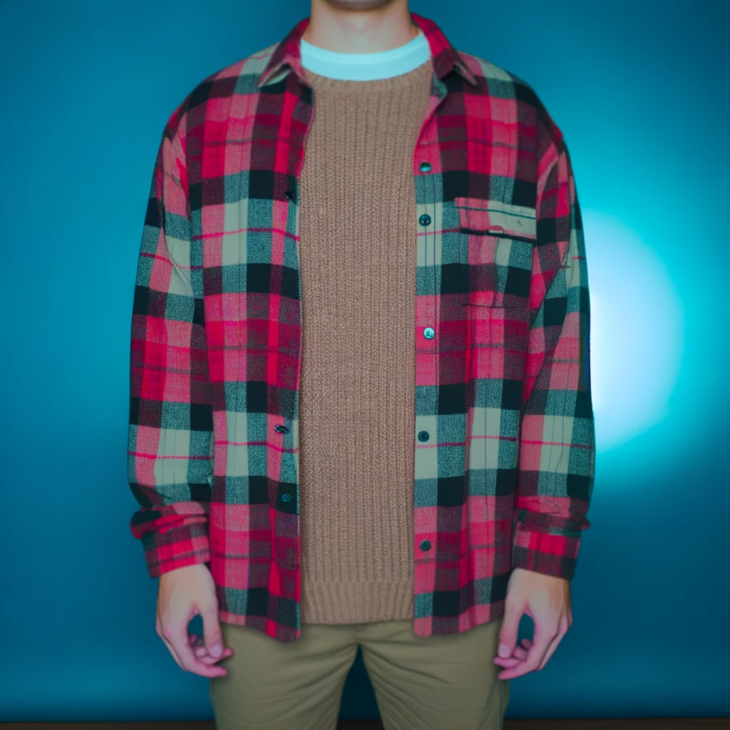 how to wear a flannel