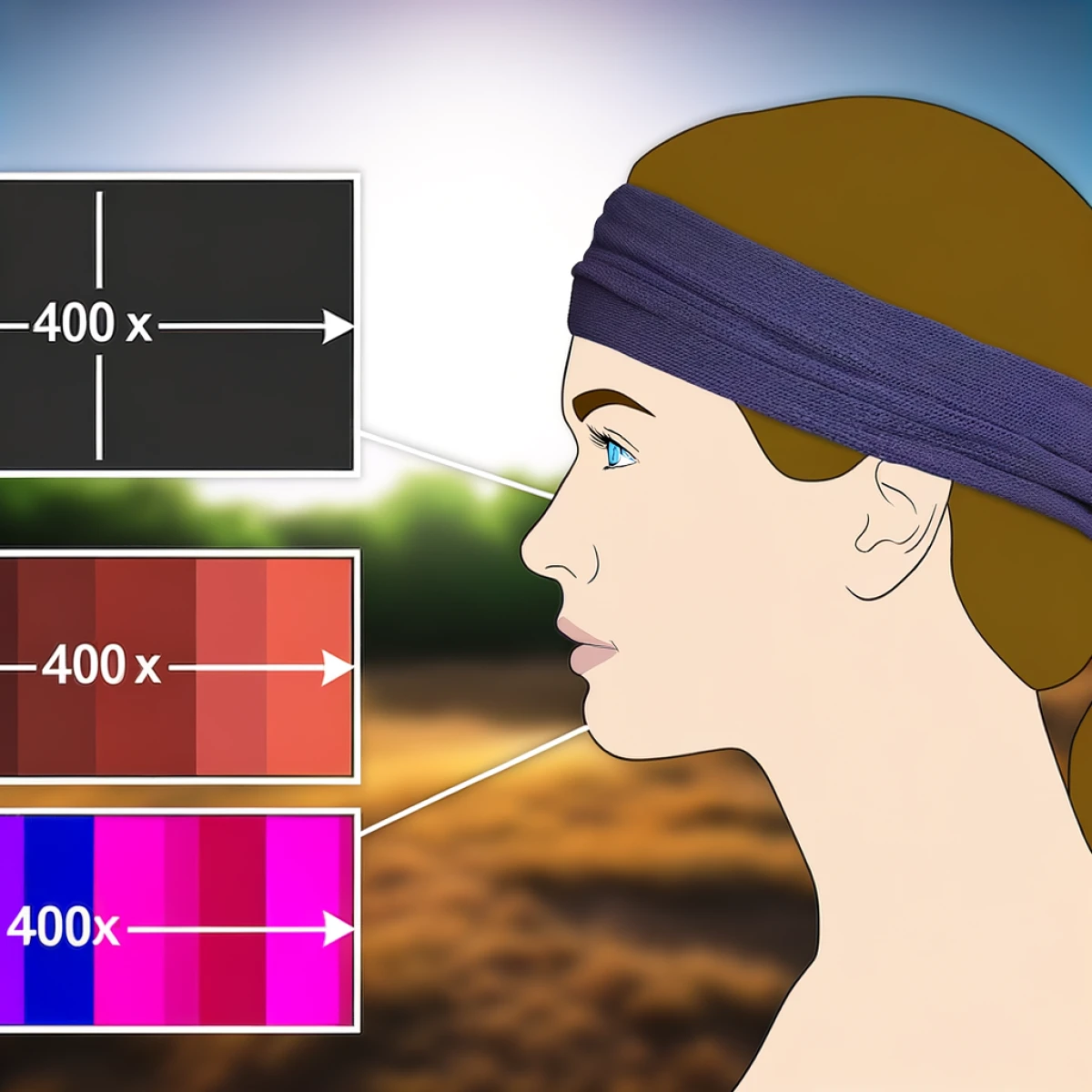 how to wear a headband