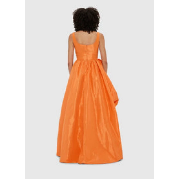 Illiana Rose Gown - Tangerine