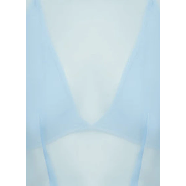 Indie Sleeve Top - Powder Blue