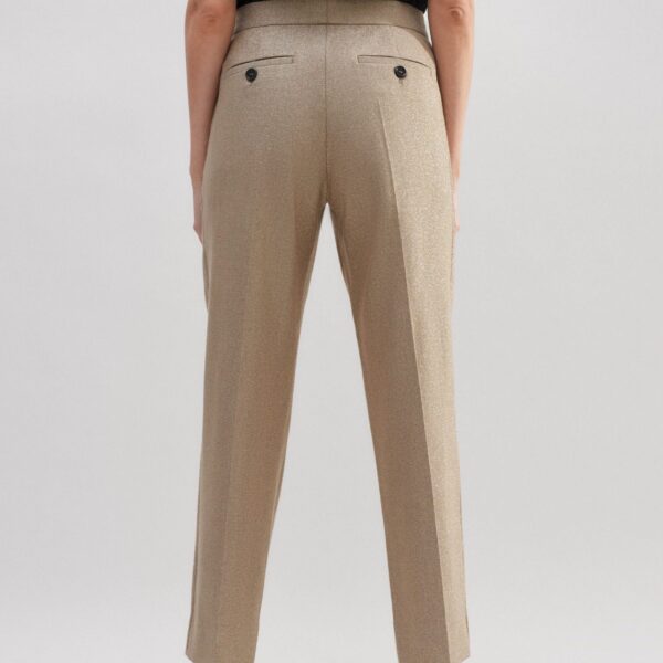 Metallic Slim Crop Pant - Image 6