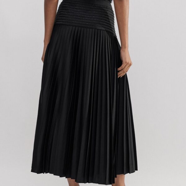 Pleated Evening Skirt - Image 6
