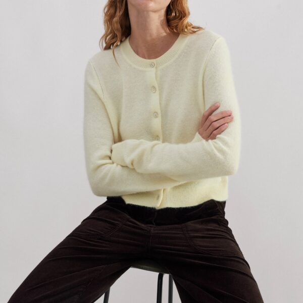 Responsible Alpaca Crop Cardigan - Image 5