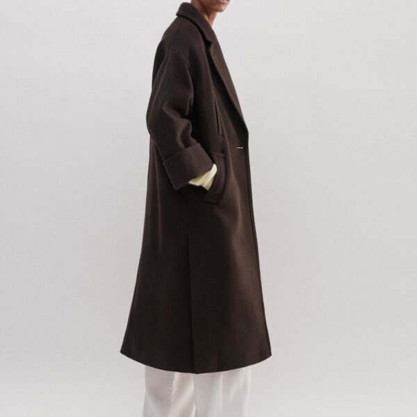 Short Luxe Wool-Blend Everyday Sweater Coat - Image 6