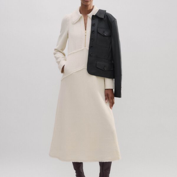 Textured Desk-To-Dinner Midi Dress - Image 6