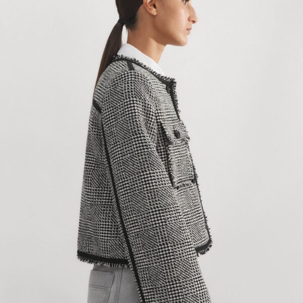 Textured Swing Jacket - Image 5