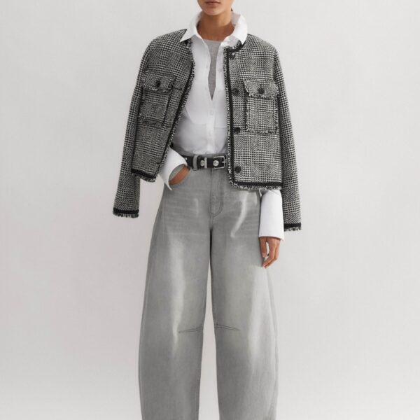 Textured Swing Jacket - Image 6