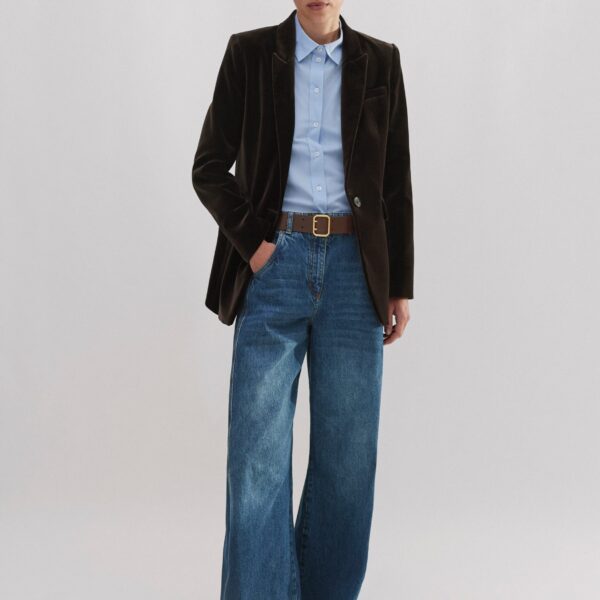 The Weekend Velvet Blazer - Image 5