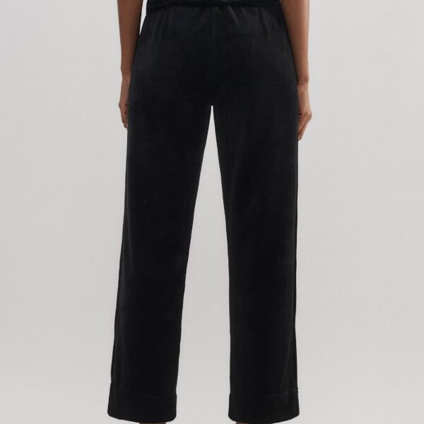 Velour Slim Crop Pant - Image 5