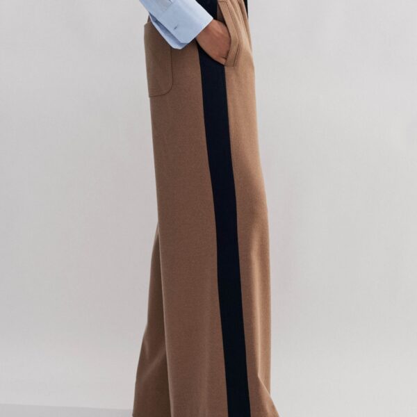 Wide-Leg Side Stripe Track Pant - Image 5