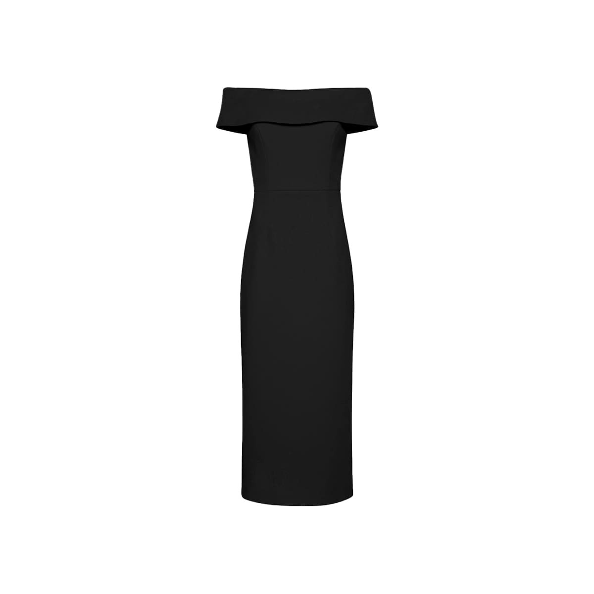 Rebecca Vallance Amore Off Shoulder Midi Dress