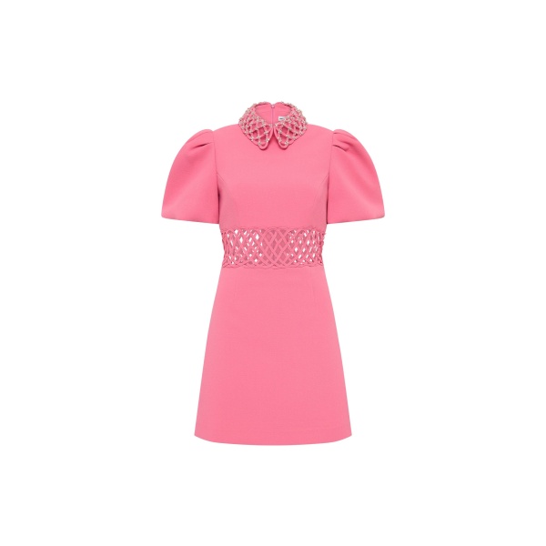 Rebecca Vallance Aubree Collar Mini Dress