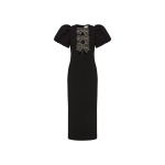 Rebecca-Vallance-Eliana-Puff-Sleeve-Midi-Dress Rebecca Vallance Eliana Puff Sleeve Midi Dress