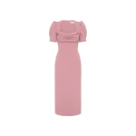 ワンピース REBECCA VALLANCE Women Mid Skirts RVBR 1009 PLPIN PINK Adalyn Off The Shoulder Midi Dress Pink – Rebecca Vallance