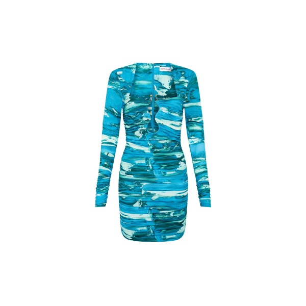 Rebecca Vallance Marine Mirage Mini Dress