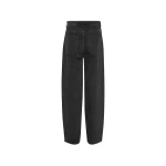 Wide Leg 5 Pocket Jeans Black