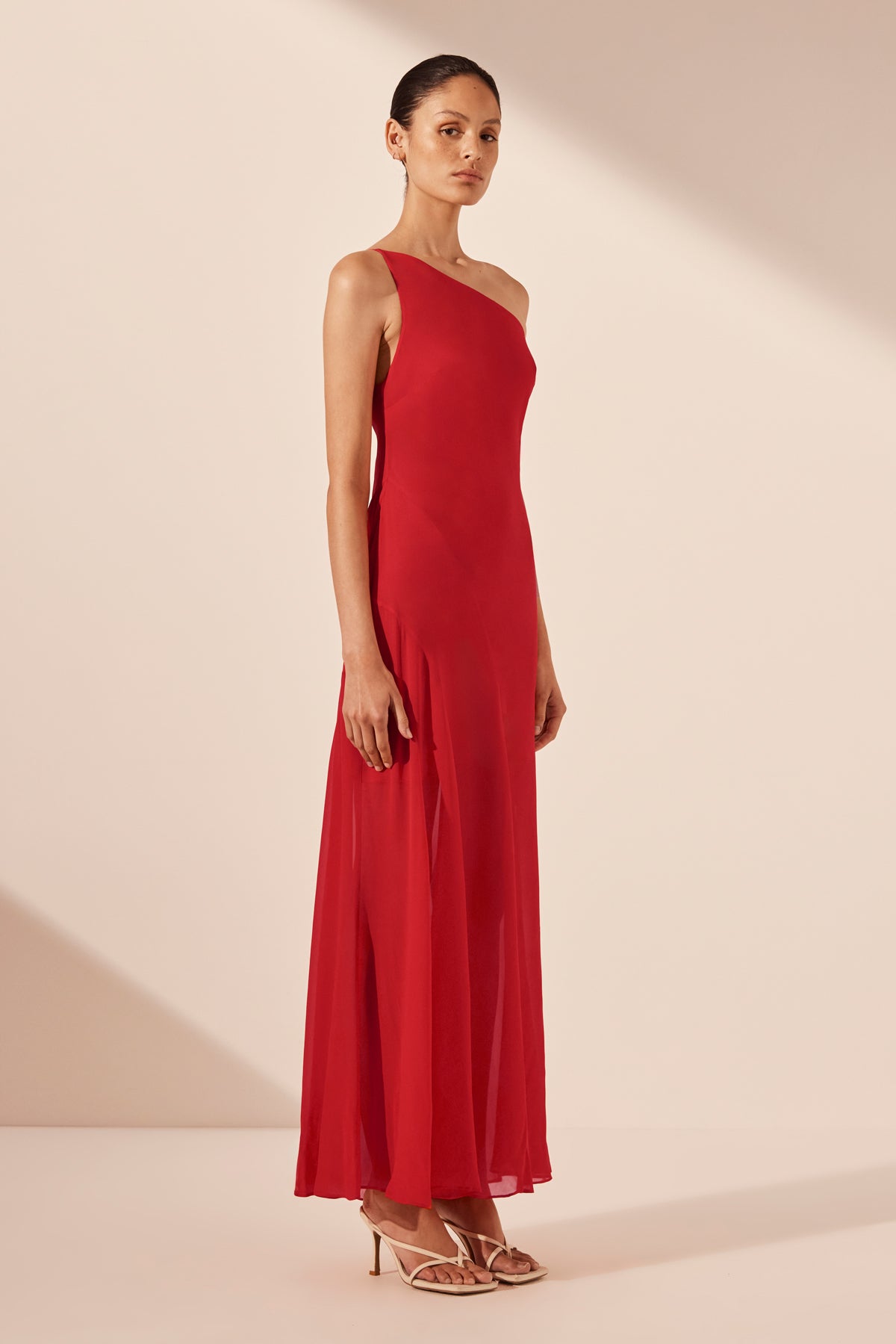 Shona Joy Amina Maxi Dress - Chilli