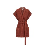 Shona Joy Pauline Sleeveless Robe – Cognac