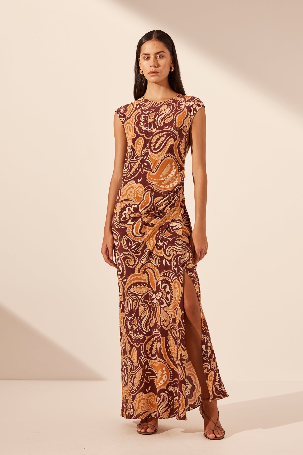 【SHALOM】VACANCE STAR DRESS Shona-Joy-Zahra-Silk-Side-