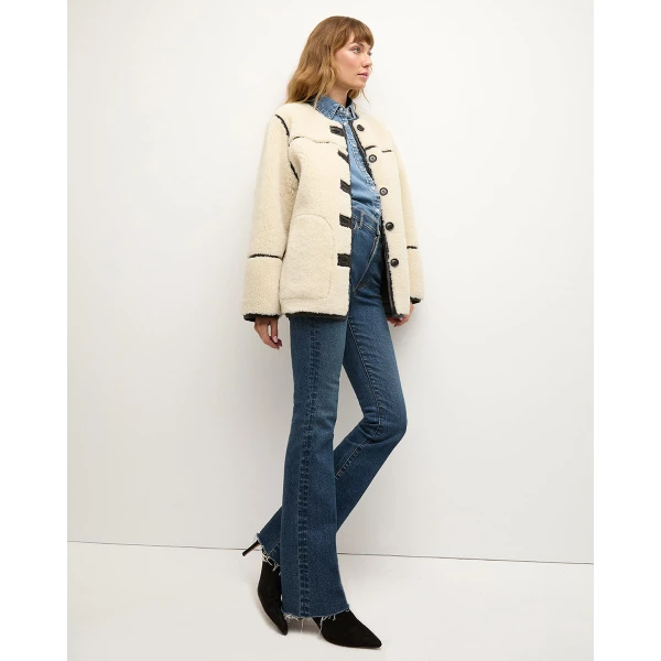 Anya Reversible Shearling Coat