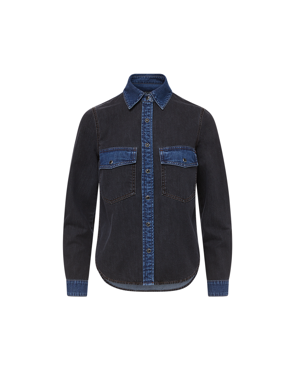 Veronica Beard Noah Shirt Colorblock