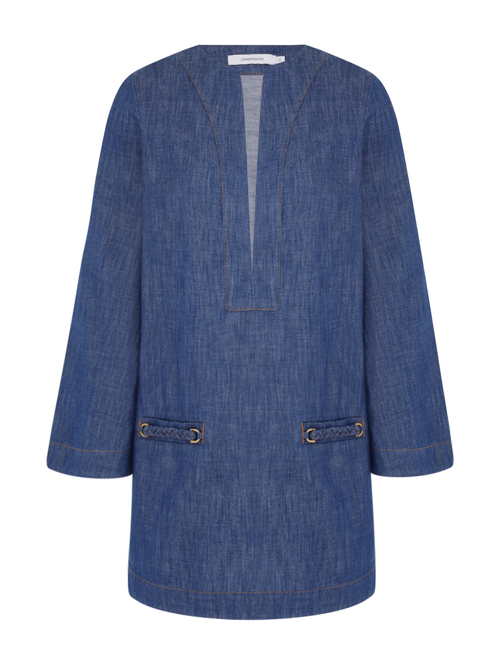 Zimmermann Natura Stripe Tunic Dress | Designer Collection