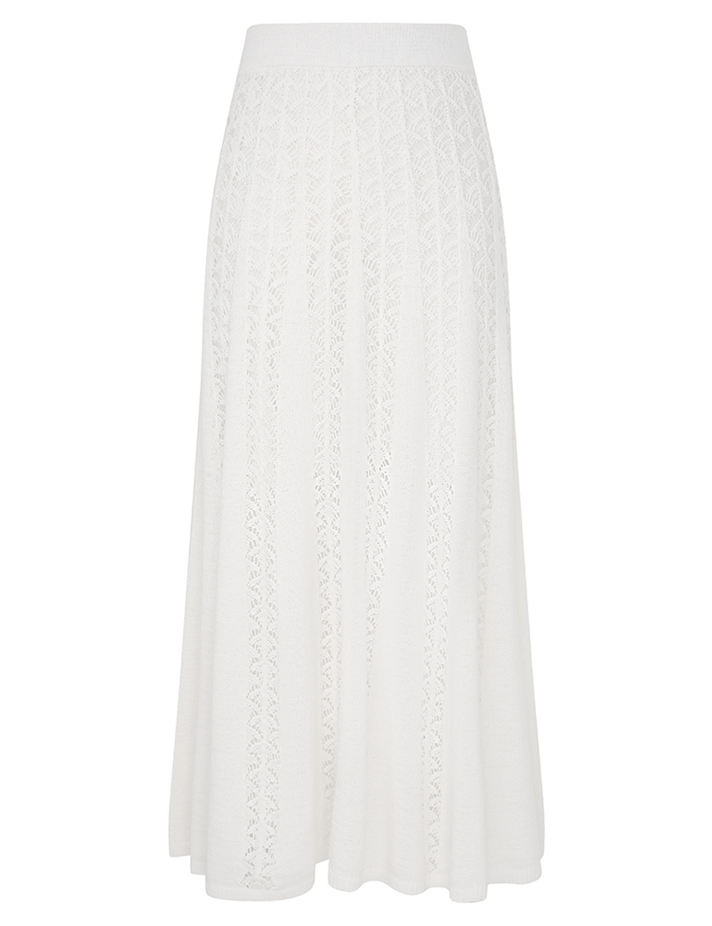 Zimmermann Wylie Flared Knit Skirt