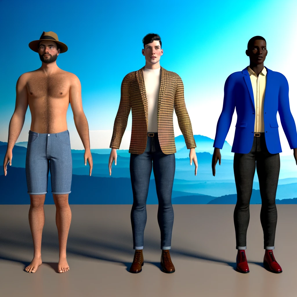 how to dress for your body type male