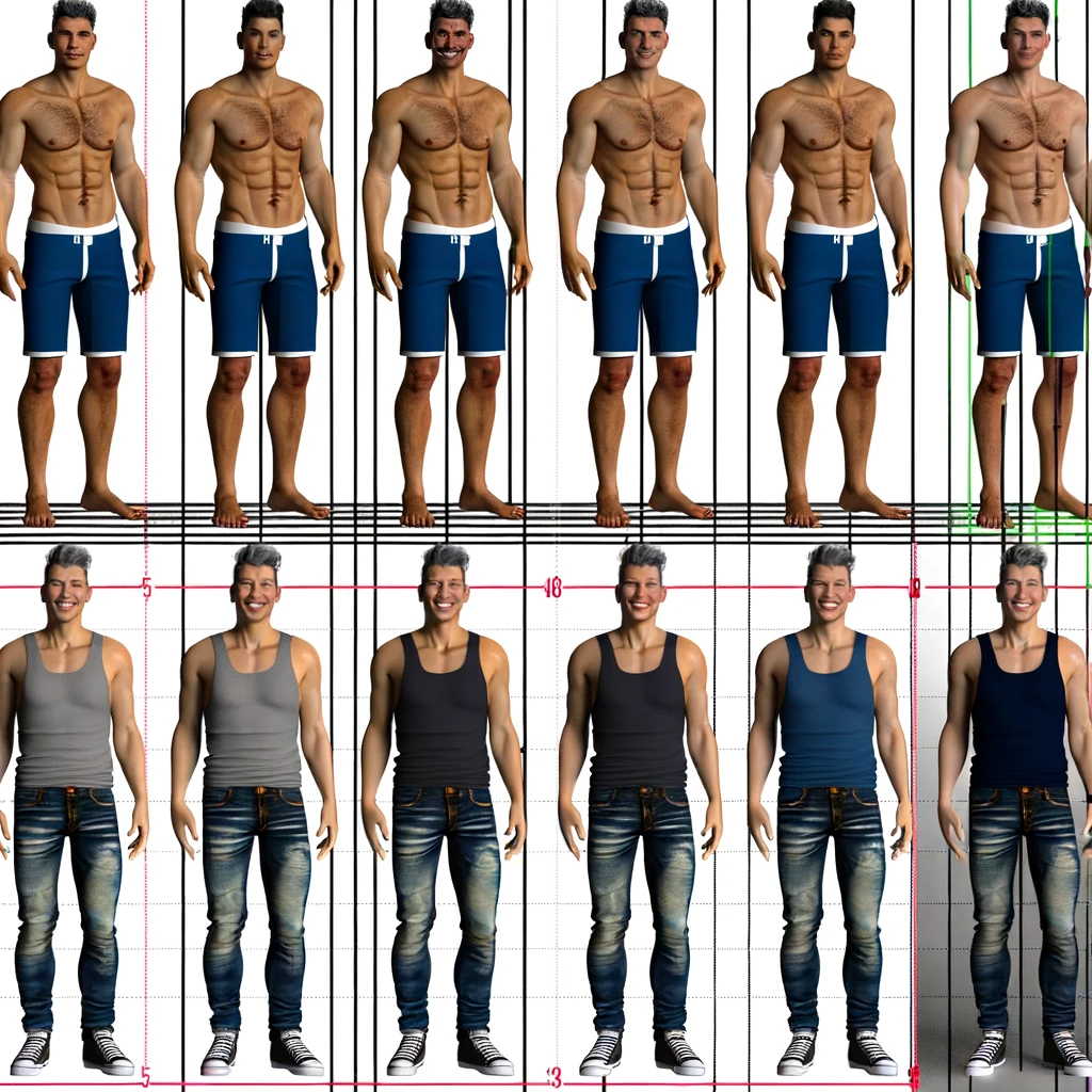 how to dress for your body type male