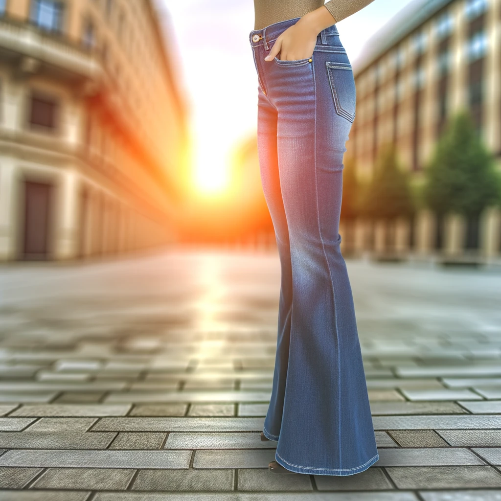 how to style flare jeans