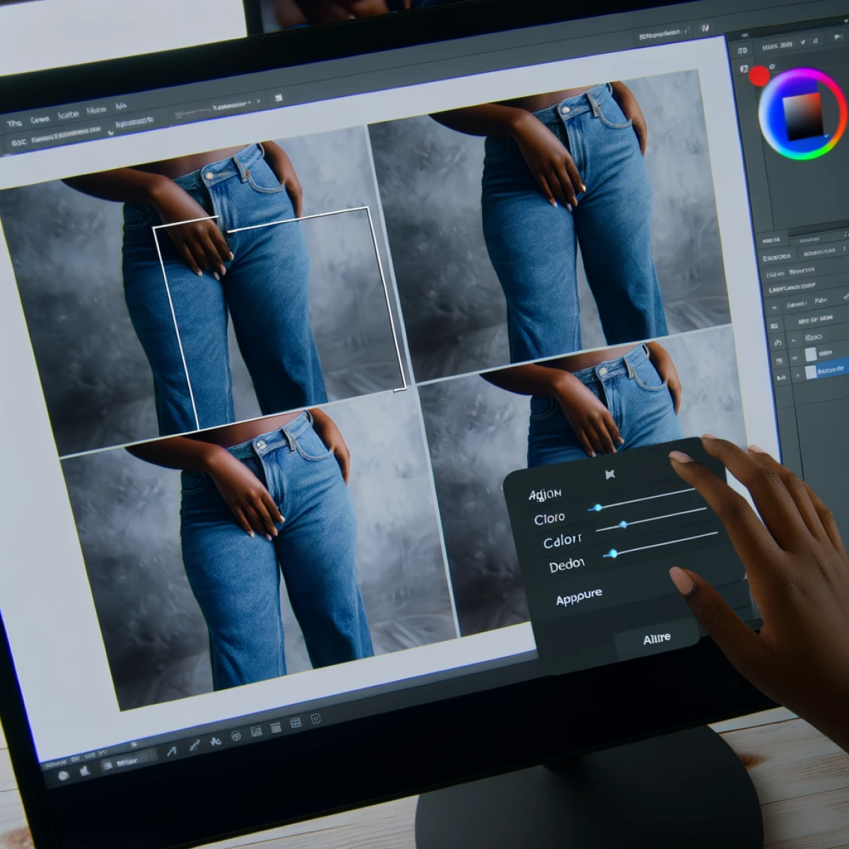 how to style wide leg jeans