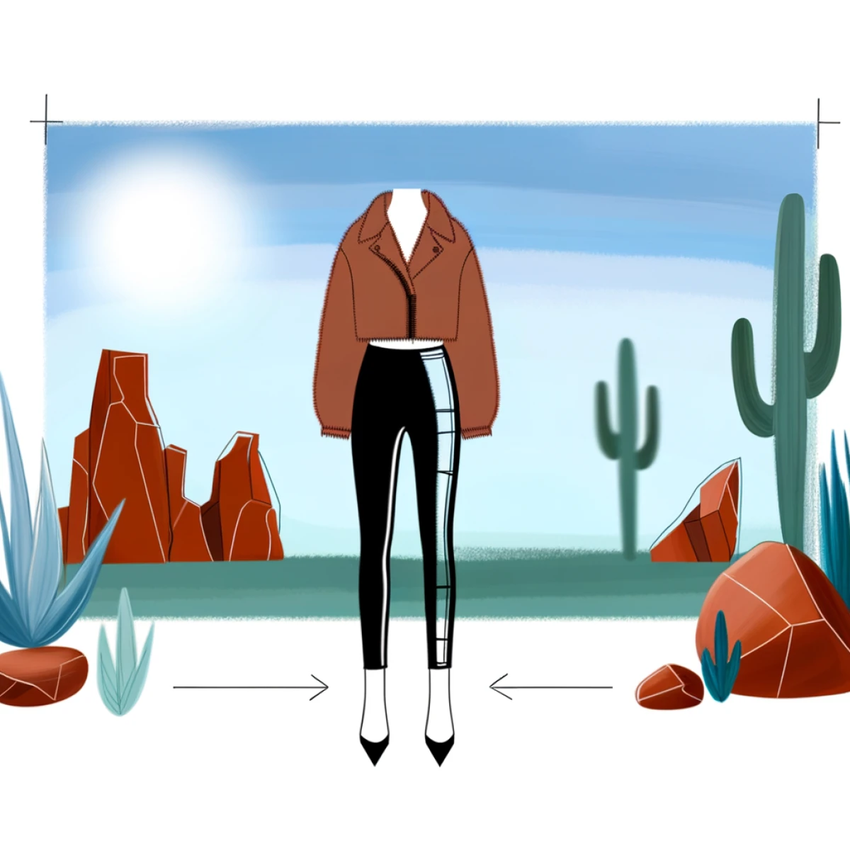 how to wear faux leather leggings