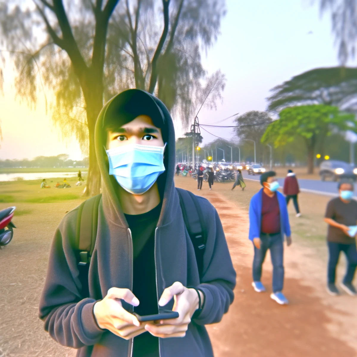 we wear mask when going outside