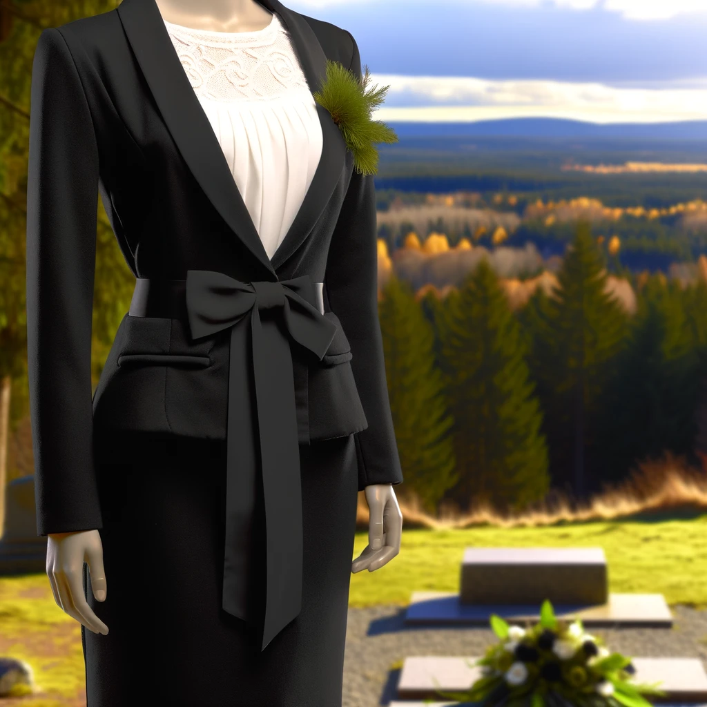 what to wear to a funeral woman