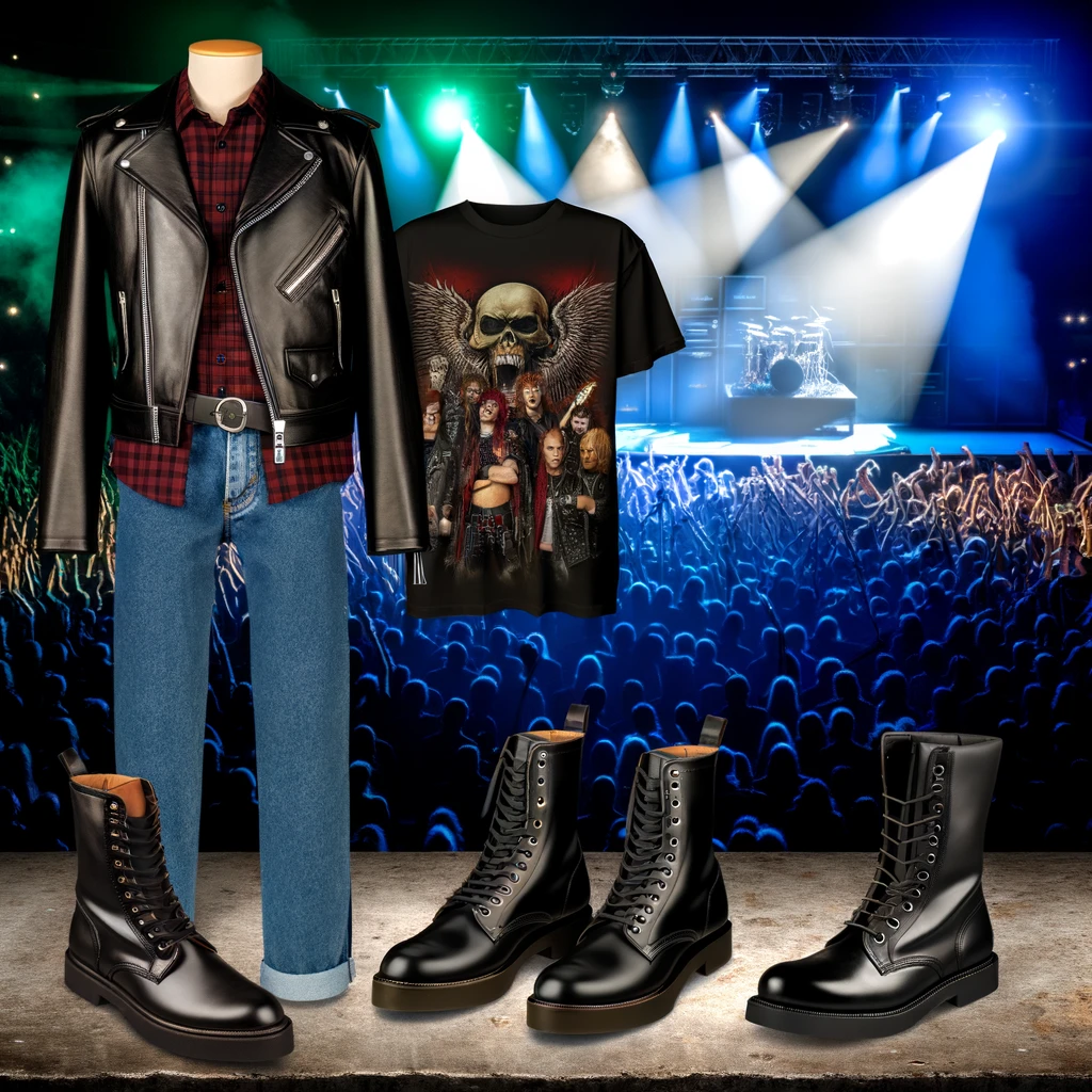 what to wear to a rock concert