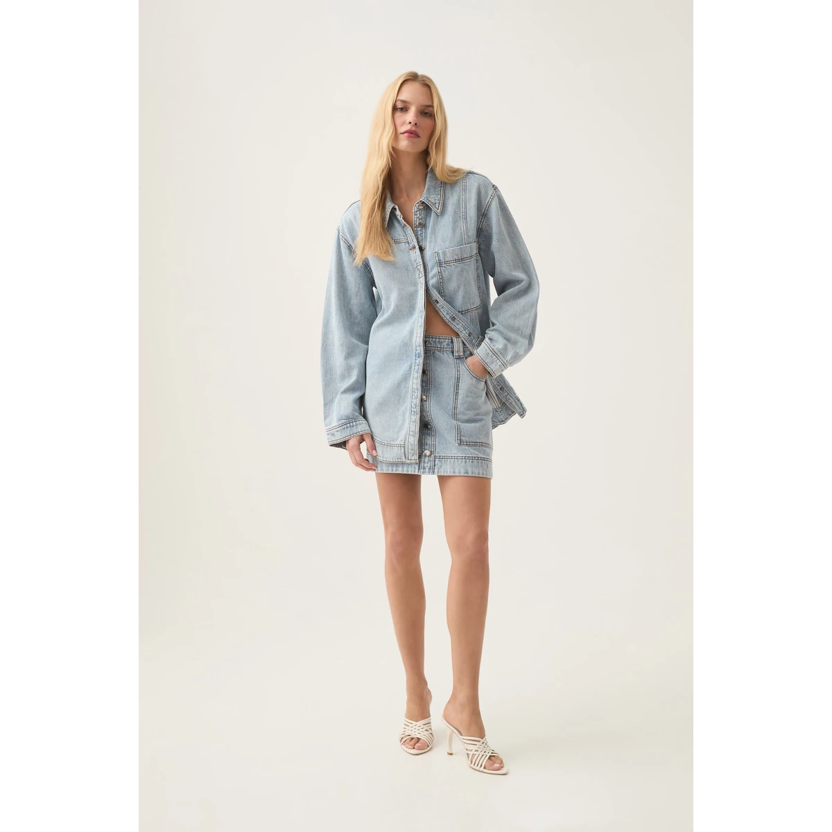 Aura Denim Shirt