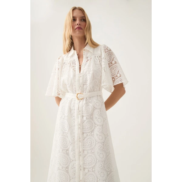 Laicey Paisley Midi Dress