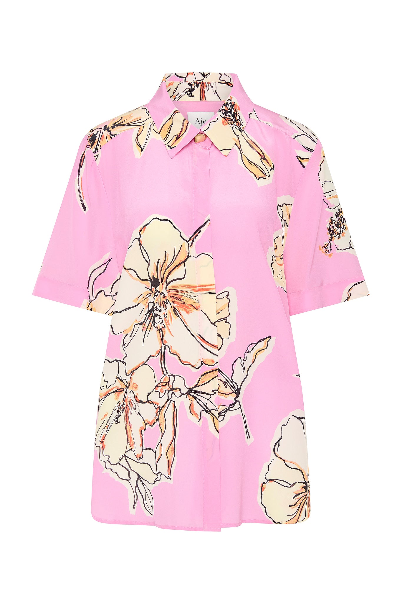 Aje Mirella Silk Shirt