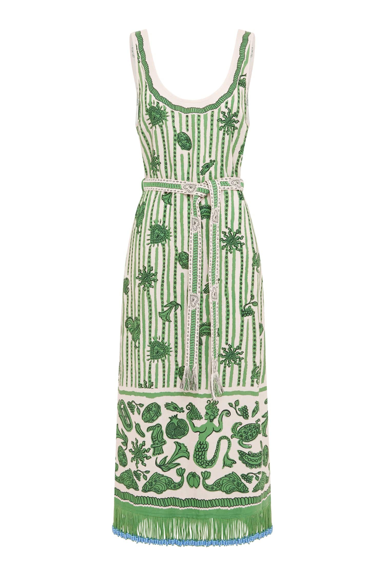 Alemais Lula Sleeveless Midi Dress